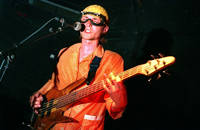Photographie d’un concert au Festival Moo!, Saison 2003