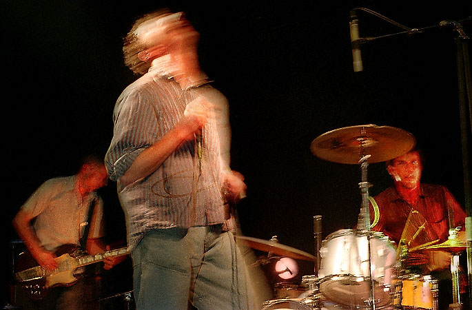 Photographie d’un concert au Festival Moo!, Saison 2003